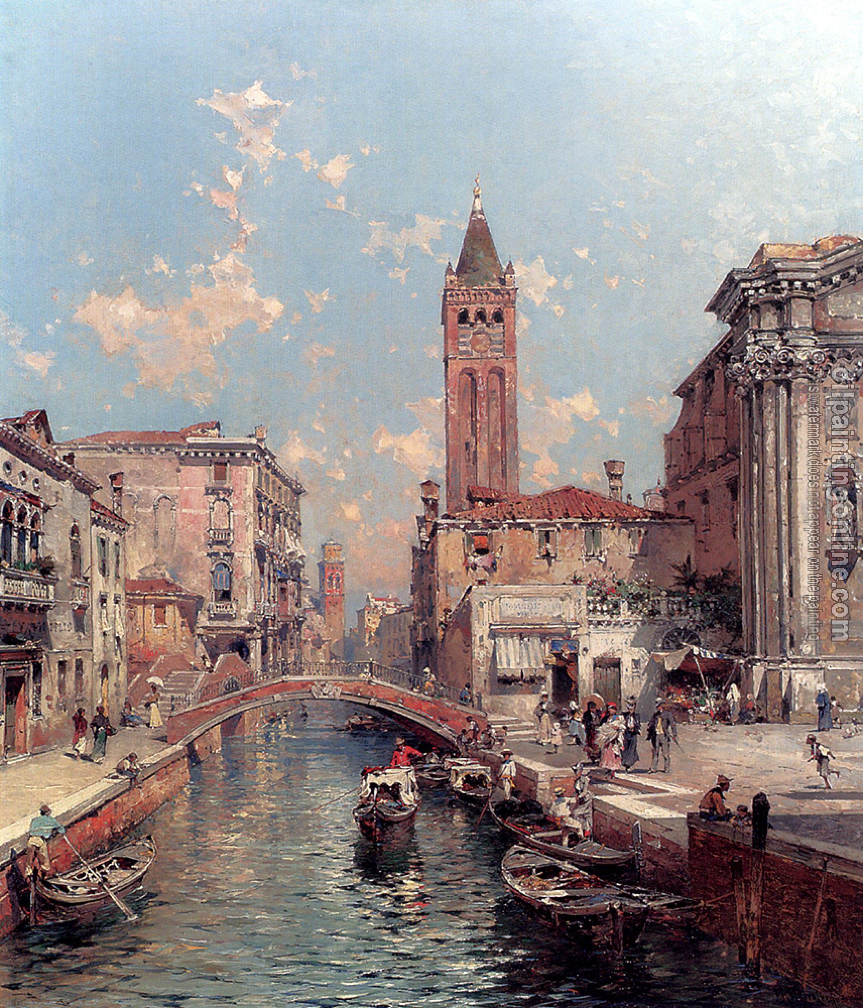 Unterberger, Franz Richard - Rio Santa Barnaba Venice